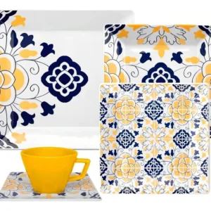 Juego de vajillas Quartier Sevilla de 30 piezas, 6 personas