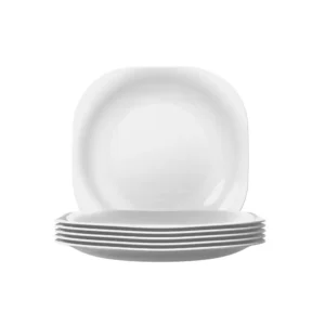 Plato Postre Plaza Nadir Opalino, 24 piezas