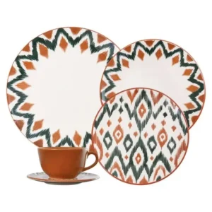 Juego vajillas Unni Boho de 20 piezas, 4 personas