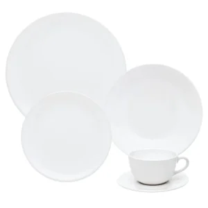 Juego vajillas Unni White de 20 piezas, 4 personas